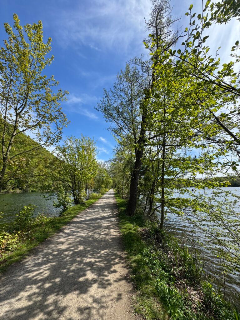 Natur im Mai. Hier in der Nähe von Schwerte, Hagen, Dortmund. Unterhalb der Syburg.