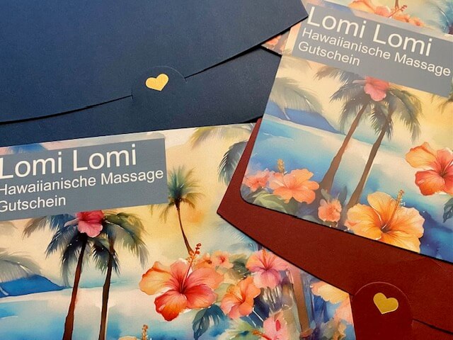 Gutschein zur Lomi Massage